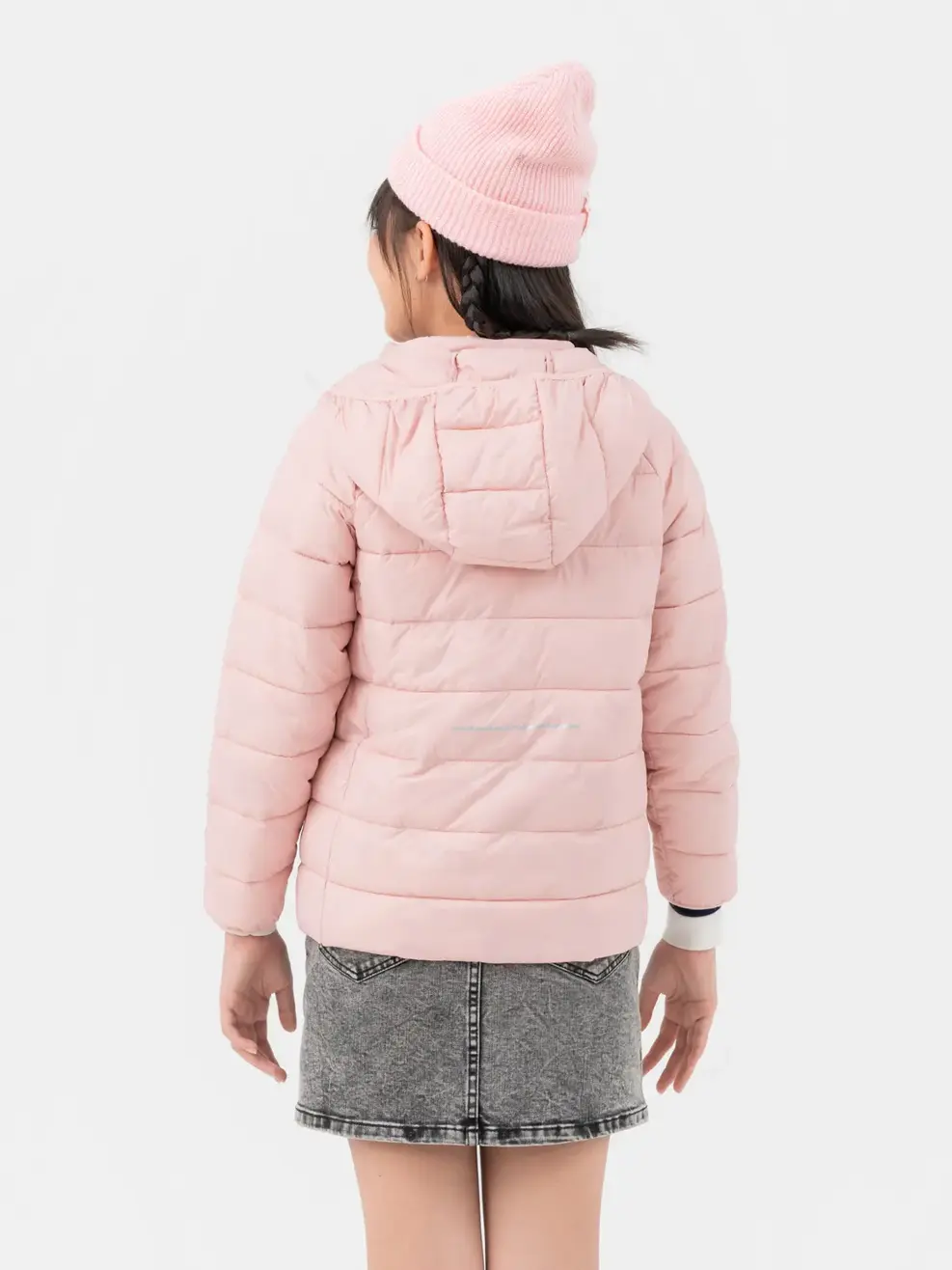 Áo Phao Trẻ Em 3S Siêu Nhẹ Tay Raglan  - Hồng cam - 2