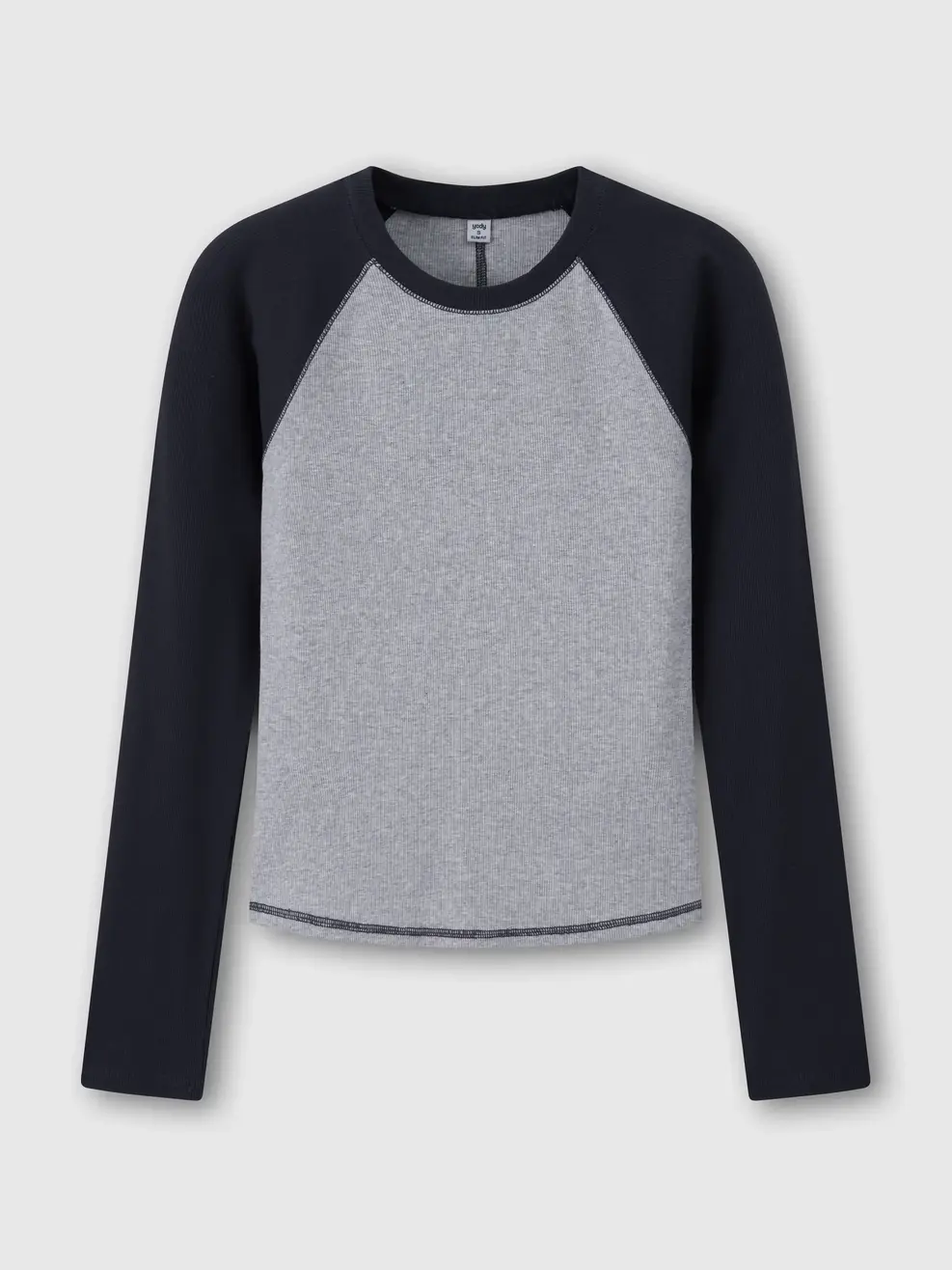 Áo Phông Dài Tay Nữ Tay Raglan Phối Màu Form Simfit - Navy 031 - S