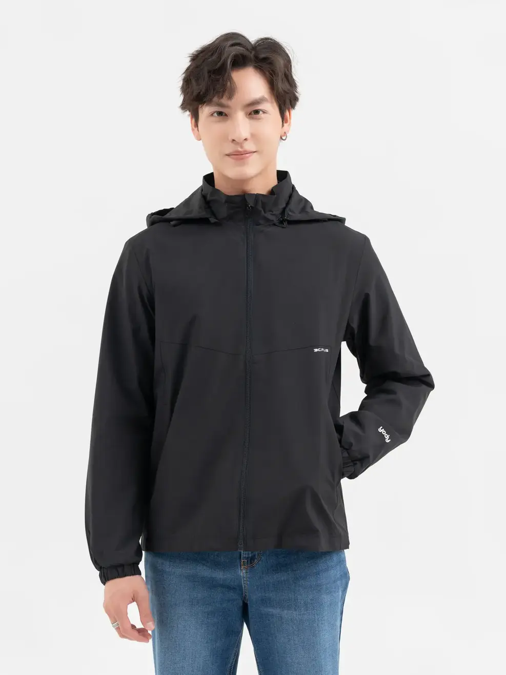 ÁO GIÓ NAM 3C PLUS - Đen - 2XL