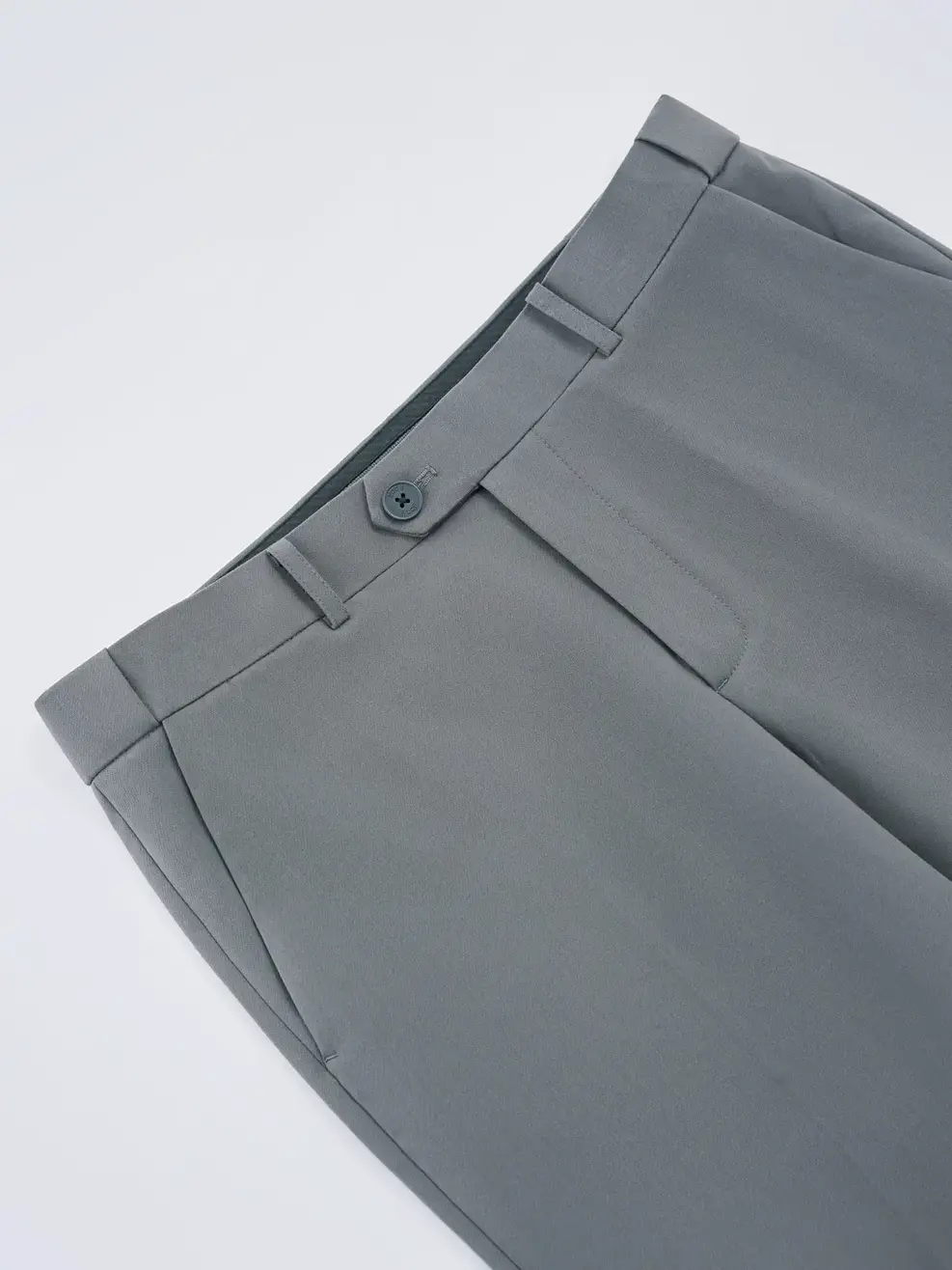 Quần Dài Âu Nam Cạp Di Động Ngang Mắt Cá - Xám 109 - 29