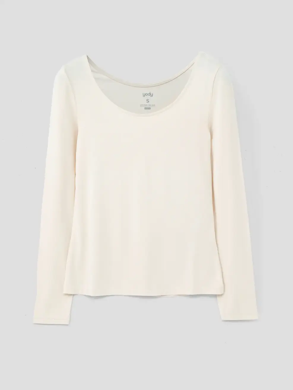 Áo Thu Đông Nữ Cổ Rộng - Be - S