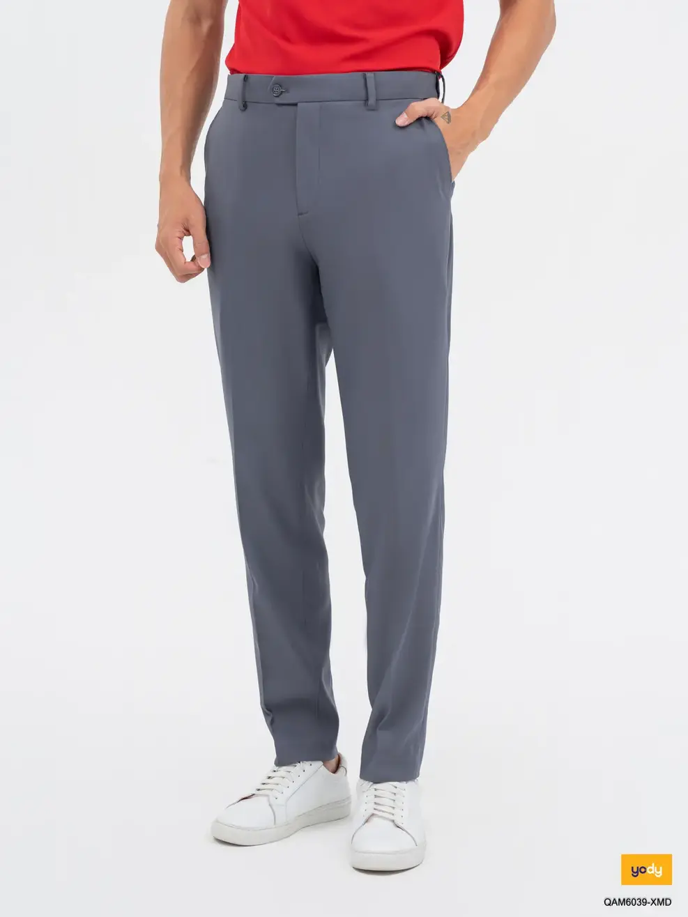 Quần Dài Âu Nam Slim Cạp Di Động (qam6039) - Chì 020 - 29