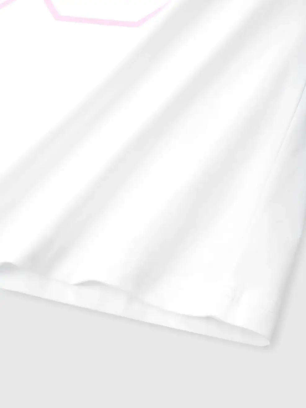 Áo Polo Teen Form Relax Tay Raglan - Trắng 001 - 140