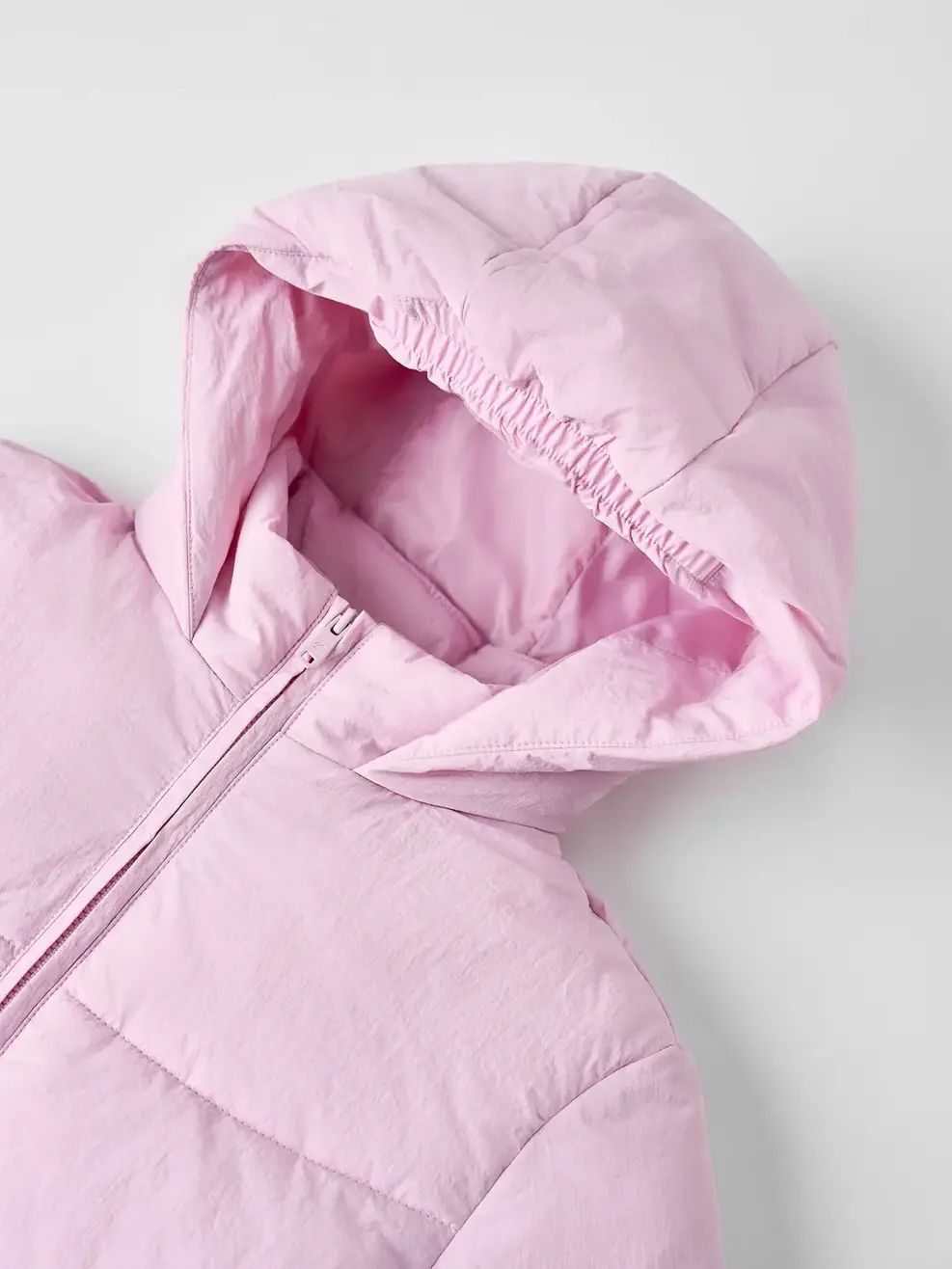 Áo Phao Kid Chần Bông Mũ Liền -  Hồng 174 - 110