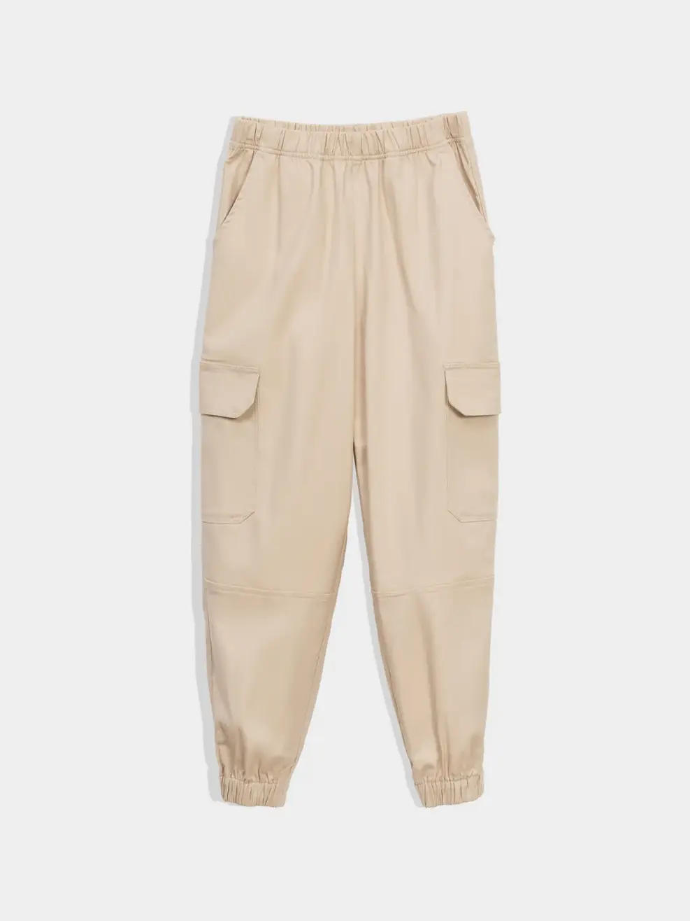 Quần Dài Trẻ Em Kaki Túi Sườn - Be - 2