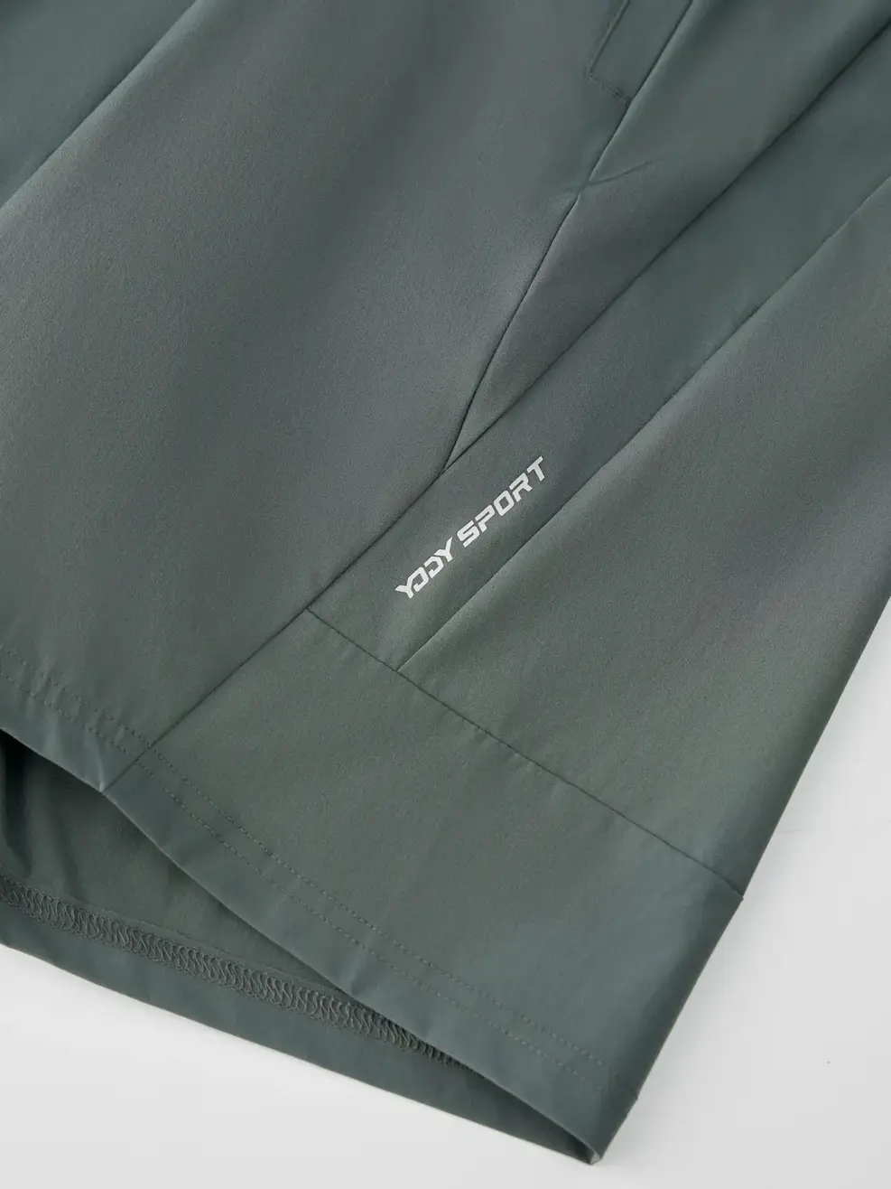 Quần Shorts Nam Yody Sport Can Sườn - Xanh lá 008 - 30