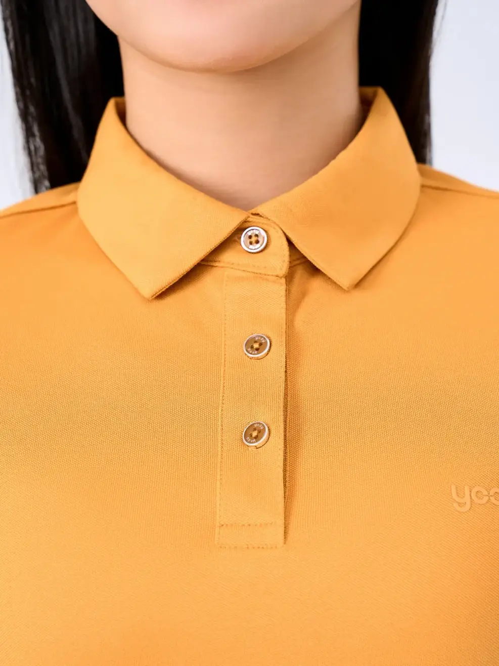 Polo Nữ Gia Đình - Vàng - S