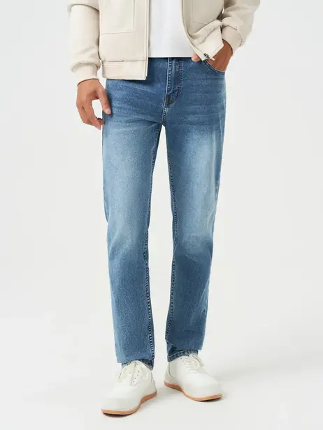 Quần Jeans Nam Slim Fit Quốc Dân