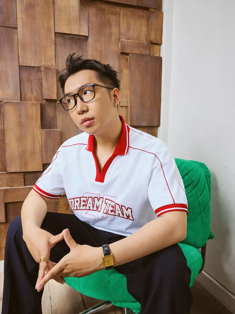 Áo Polo Dream Team - Trắng 001 - S