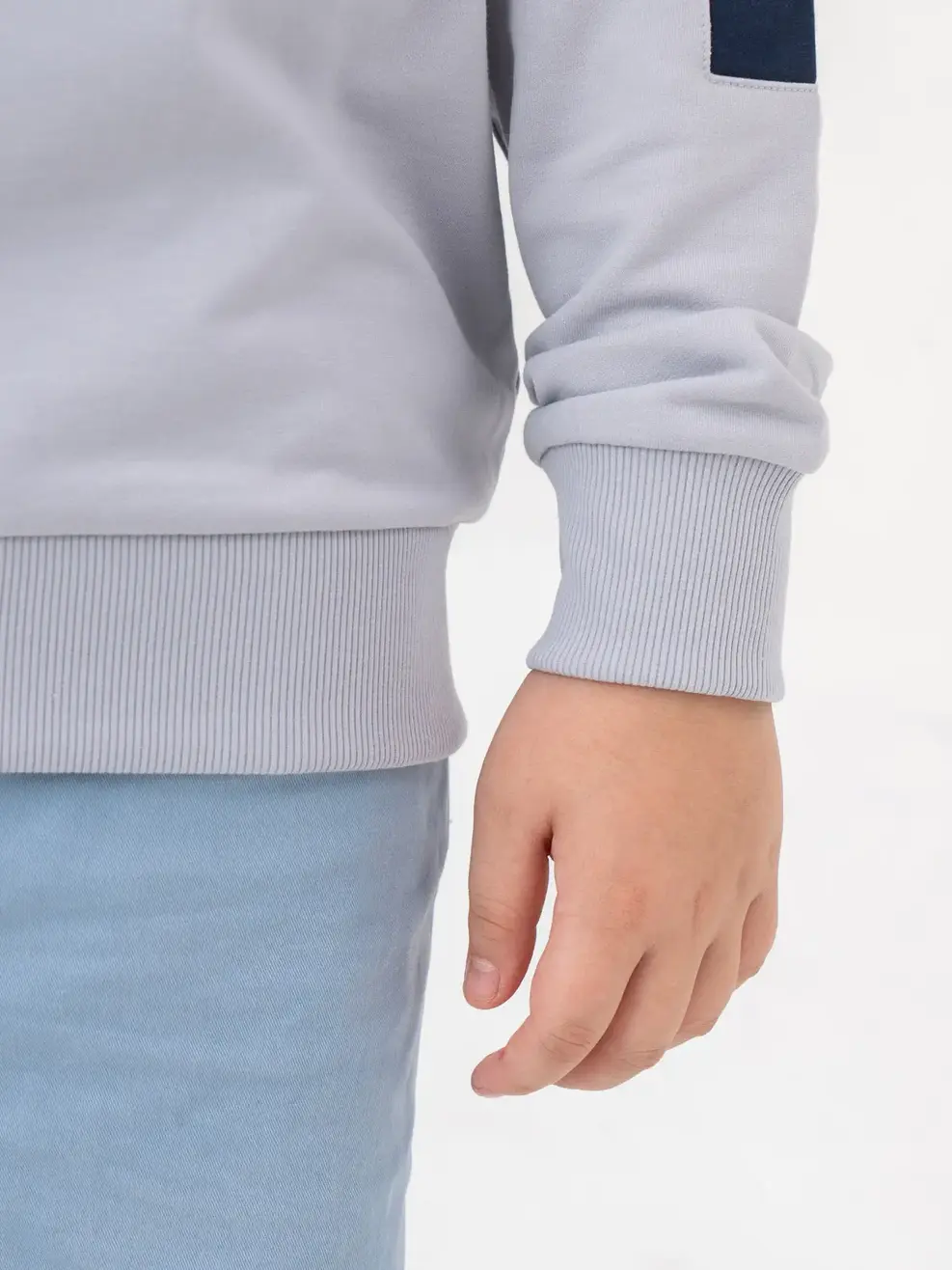 Áo Thể Thao Thu Đông Trẻ Em Cơ Bản Phối Sống Tay - Tàn - 12