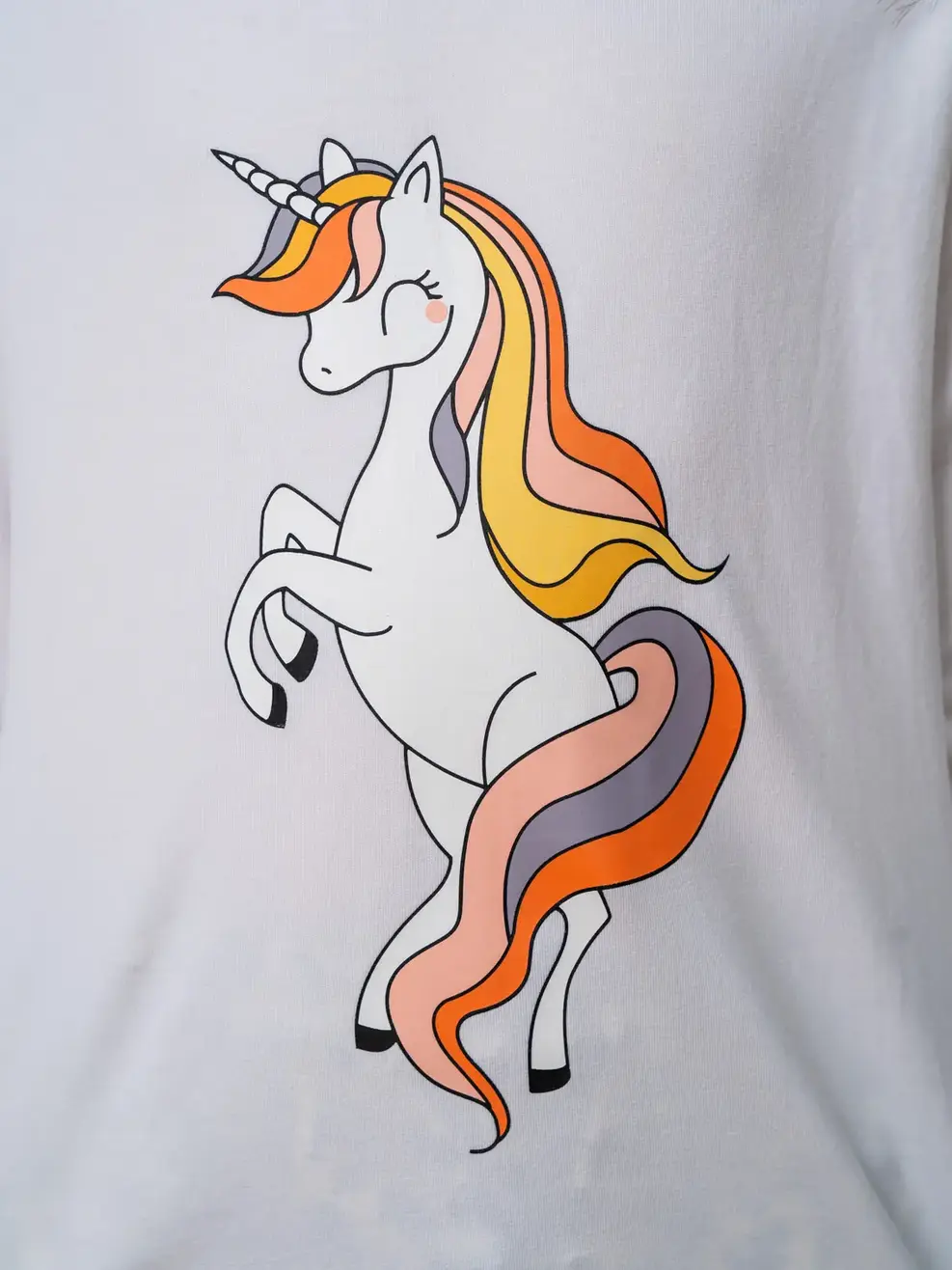 Áo thun kid in unicorn - Trắng - 2