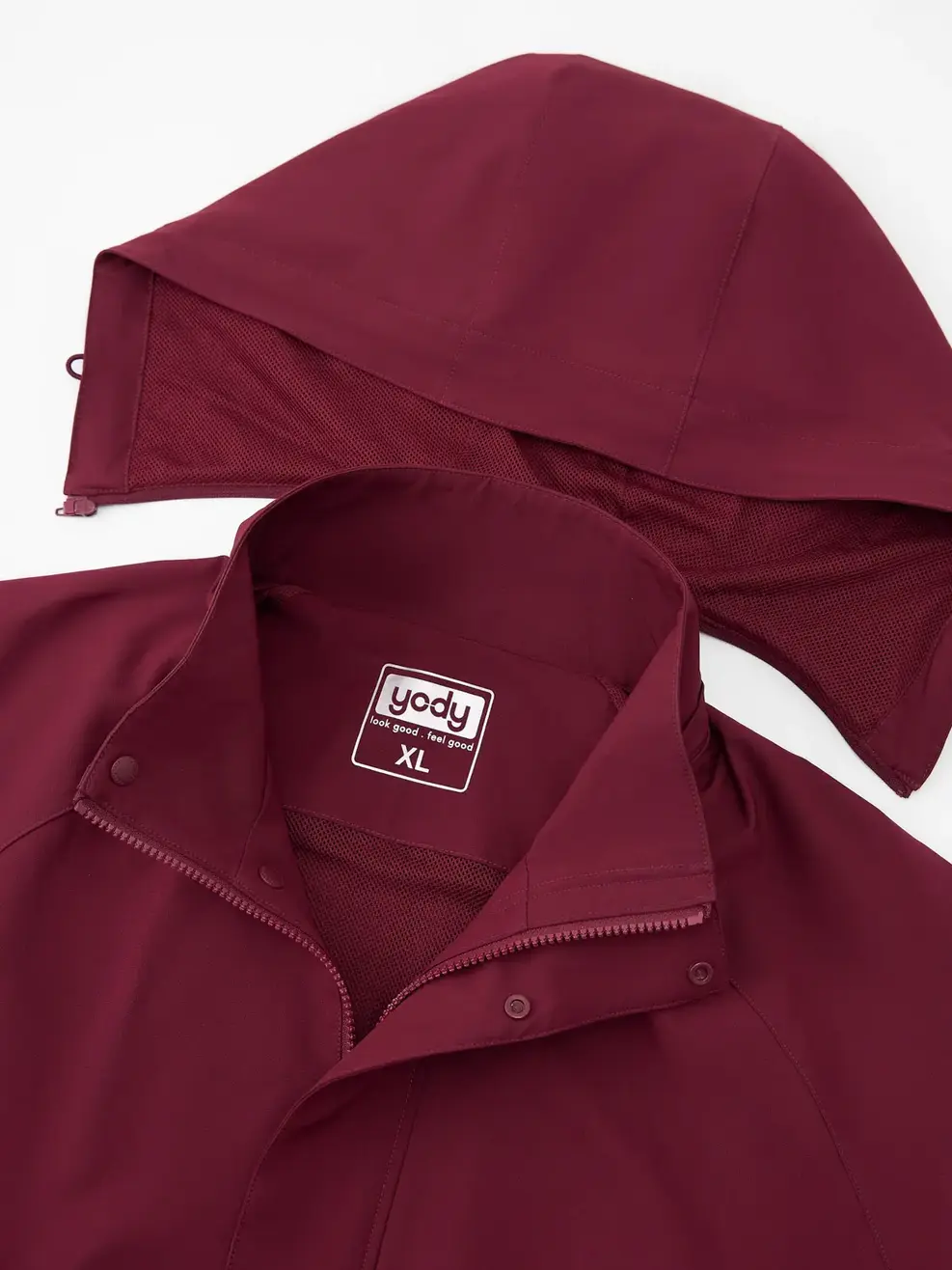 Áo Khoác Gió Nam 4c Plus Dáng Suông - ĐỎ 045 - XL