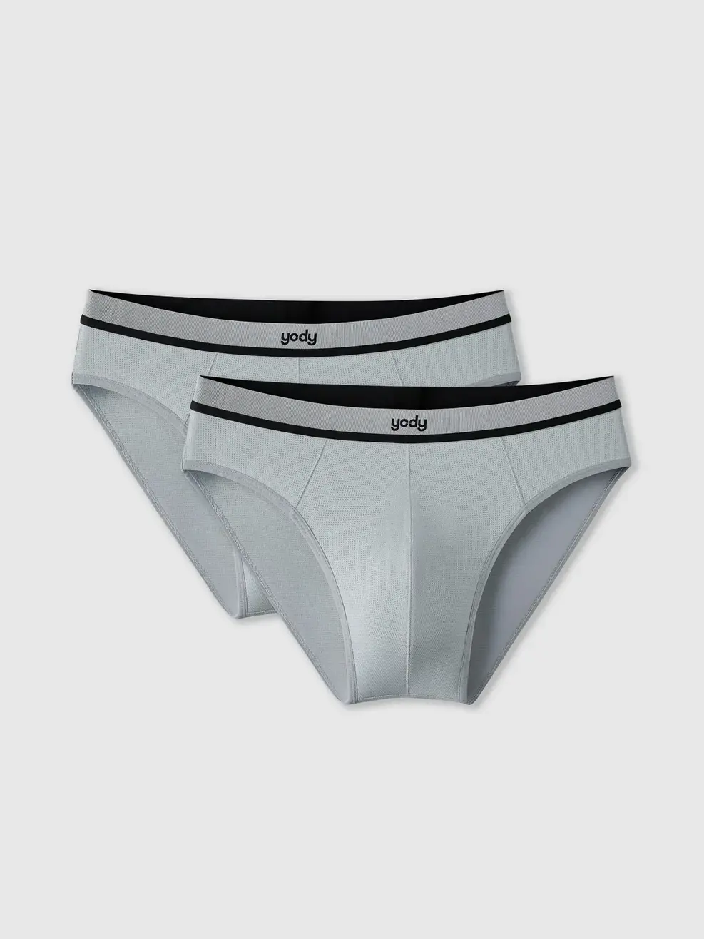 Quần Lót Tam Giác Nam Phối Cạp Combo 2 - Than chì 009 - M