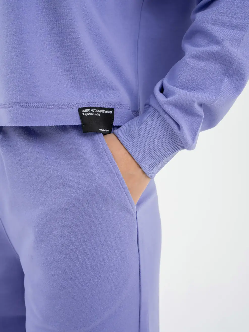 Bộ Đông Nữ Gấu Buông Trẻ Trung - Tím - S