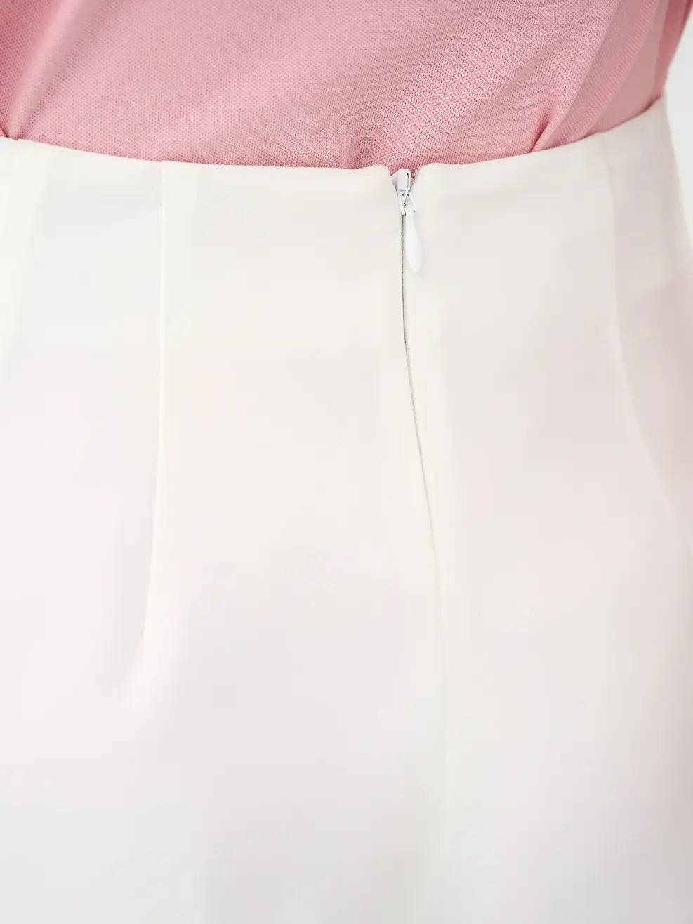   Quần Short Nữ Giả Váy Kèm Đai - Trắng - S