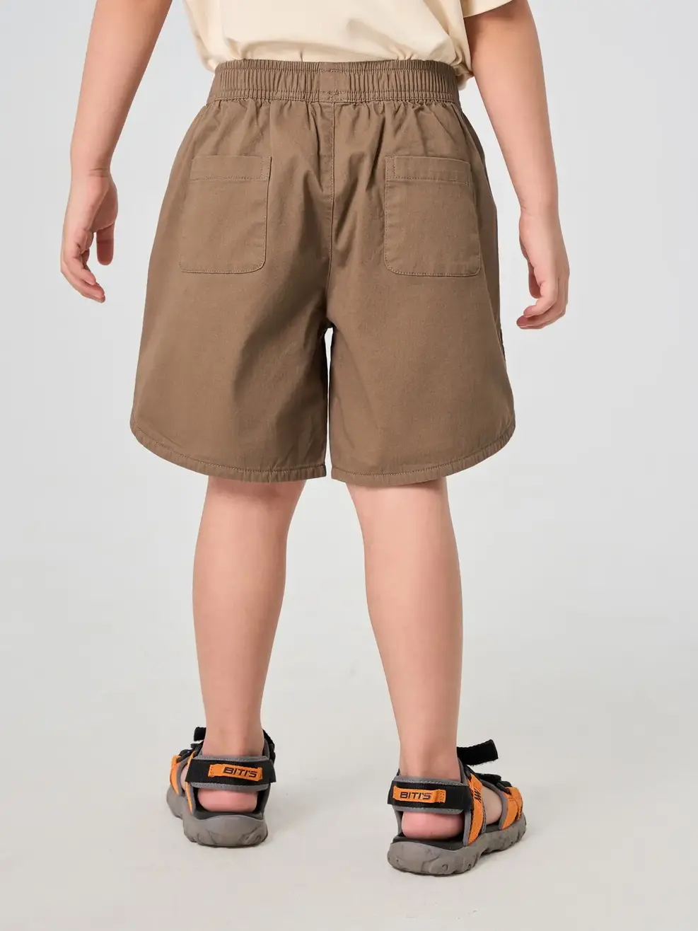 Quần Shorts Bé Trai Cơ Bản - Màu nâu 013 - 2-3