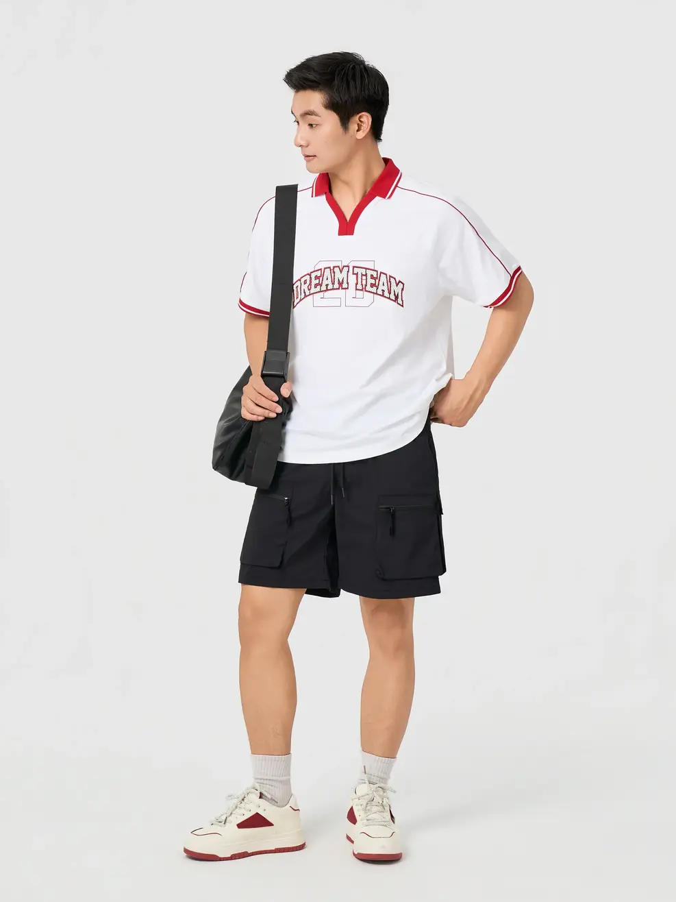 Áo Polo Dream Team - Trắng 001 - S