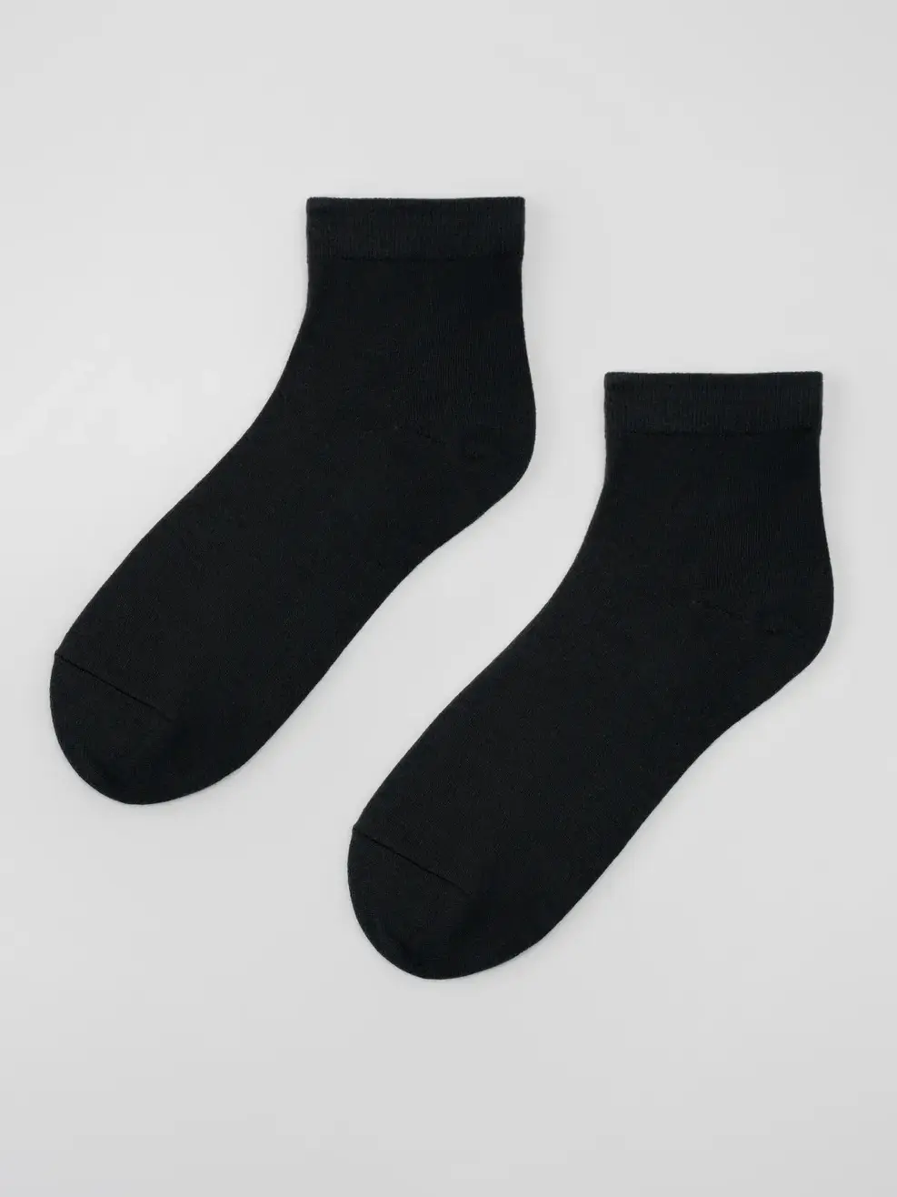 Tất Nam Cơ Bản Dệt Trơn Combo3 - ĐEN 002 - F