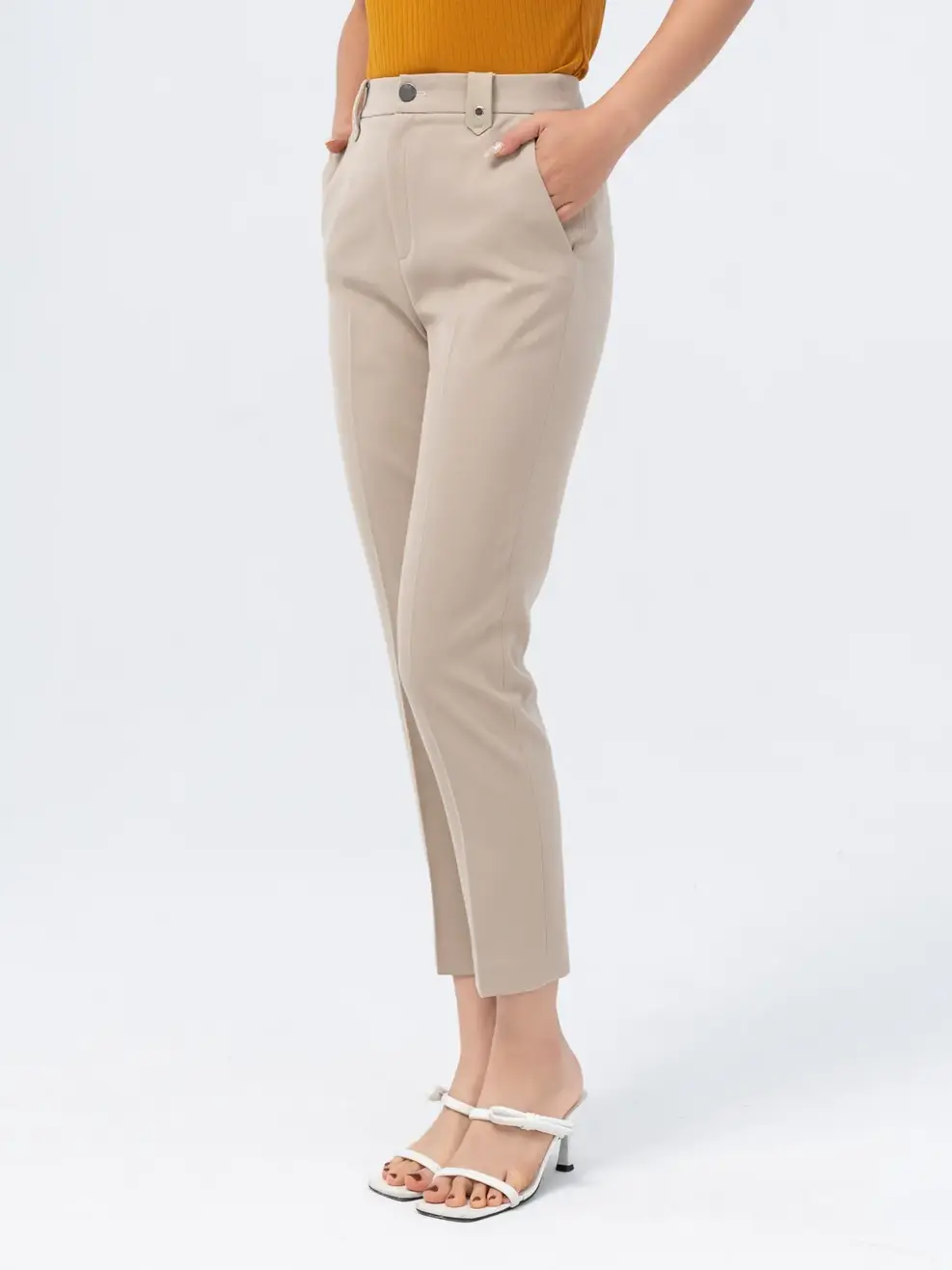 Quần Quần Âu Nữ Regular Tôn Dáng (qan5092) - Be 114 - S