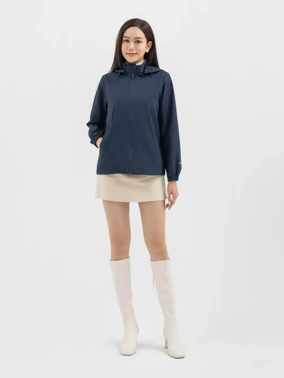 Áo Khoác Nữ Gia Đình 3c Pro - Tím than - S