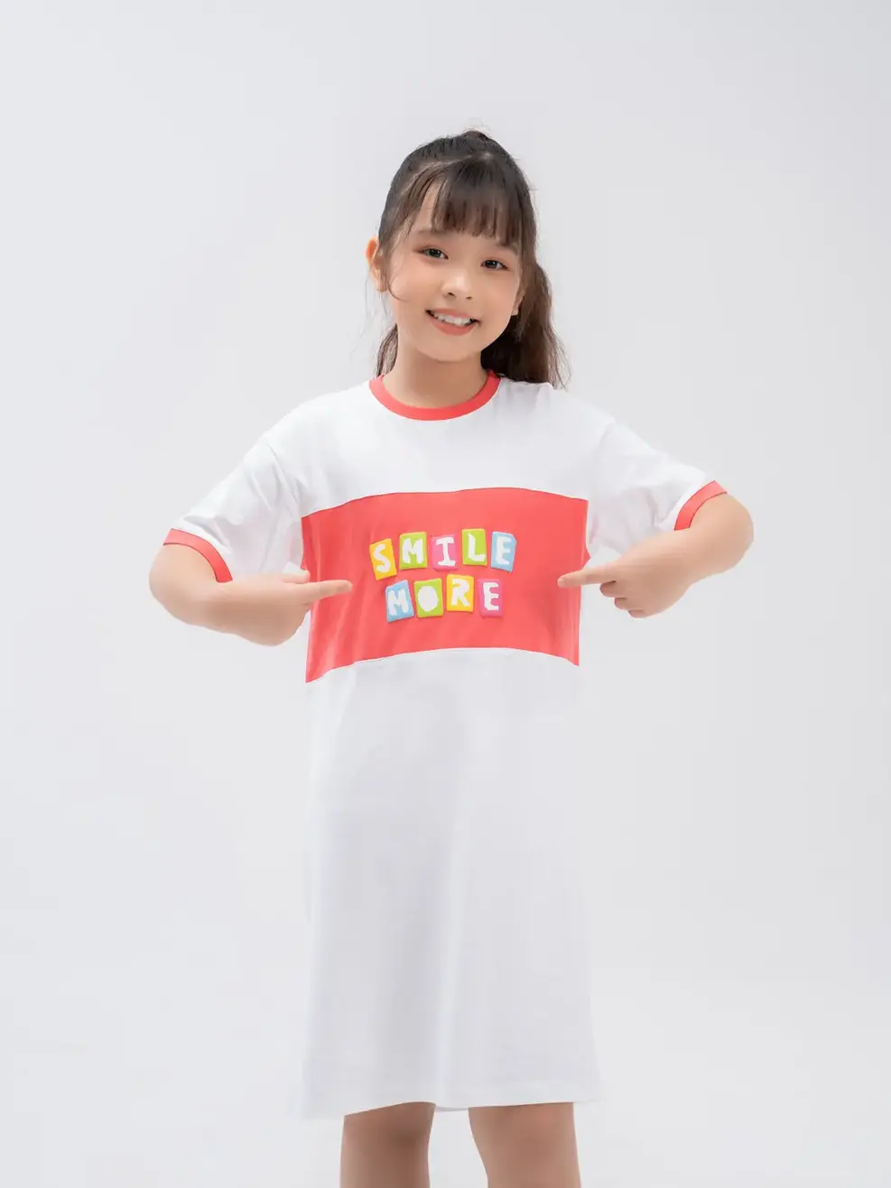 Váy trẻ em Smile More - Hồng - 12