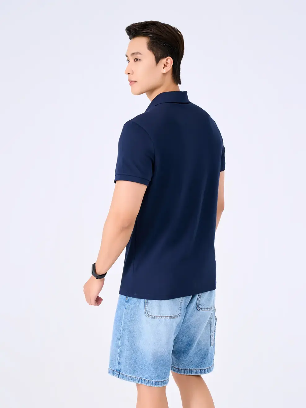 Polo Nam Gia Đình - Navy - M