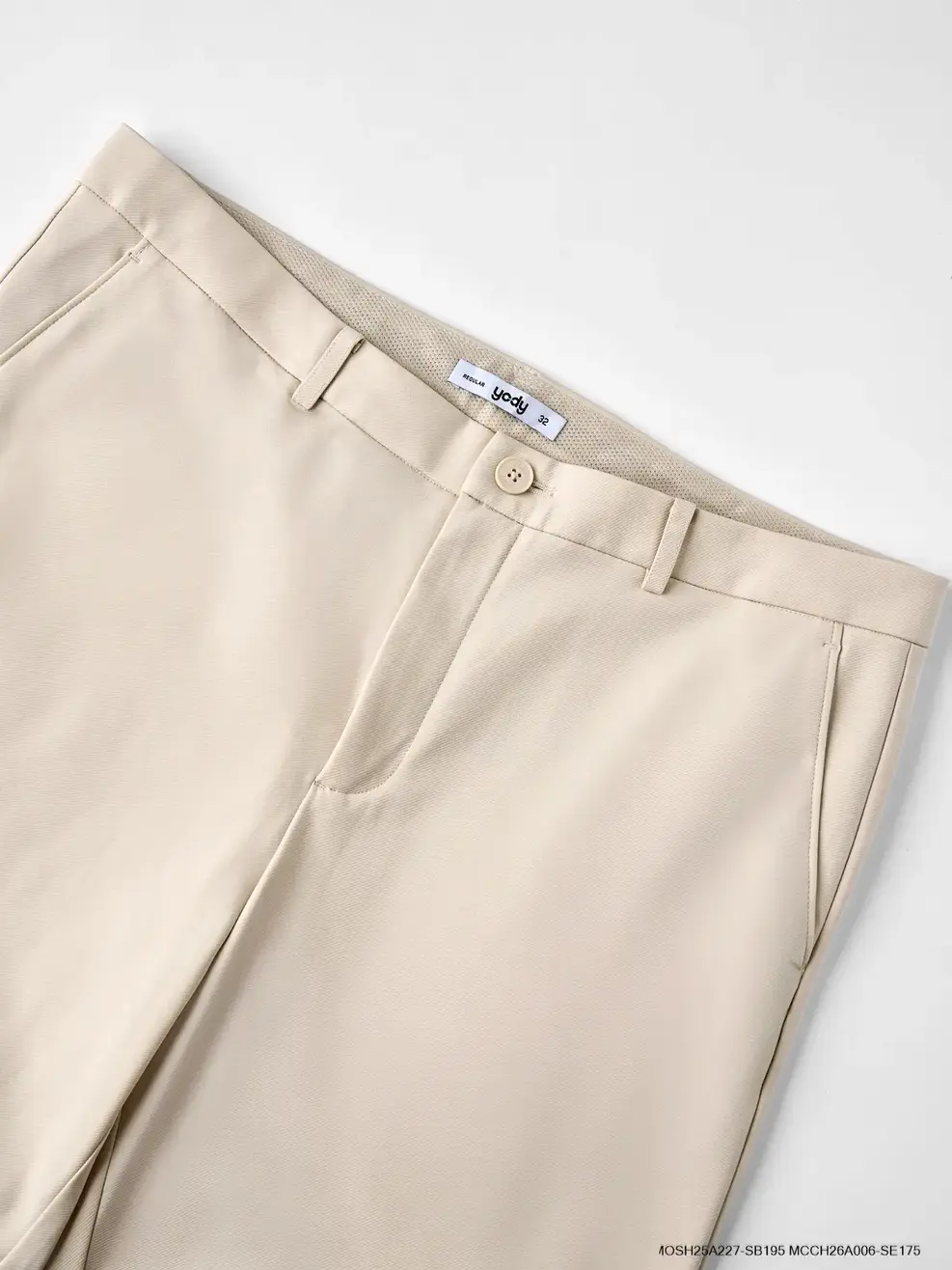 Quần Khaki nam quốc dân phom regular -  Be 175 - 31