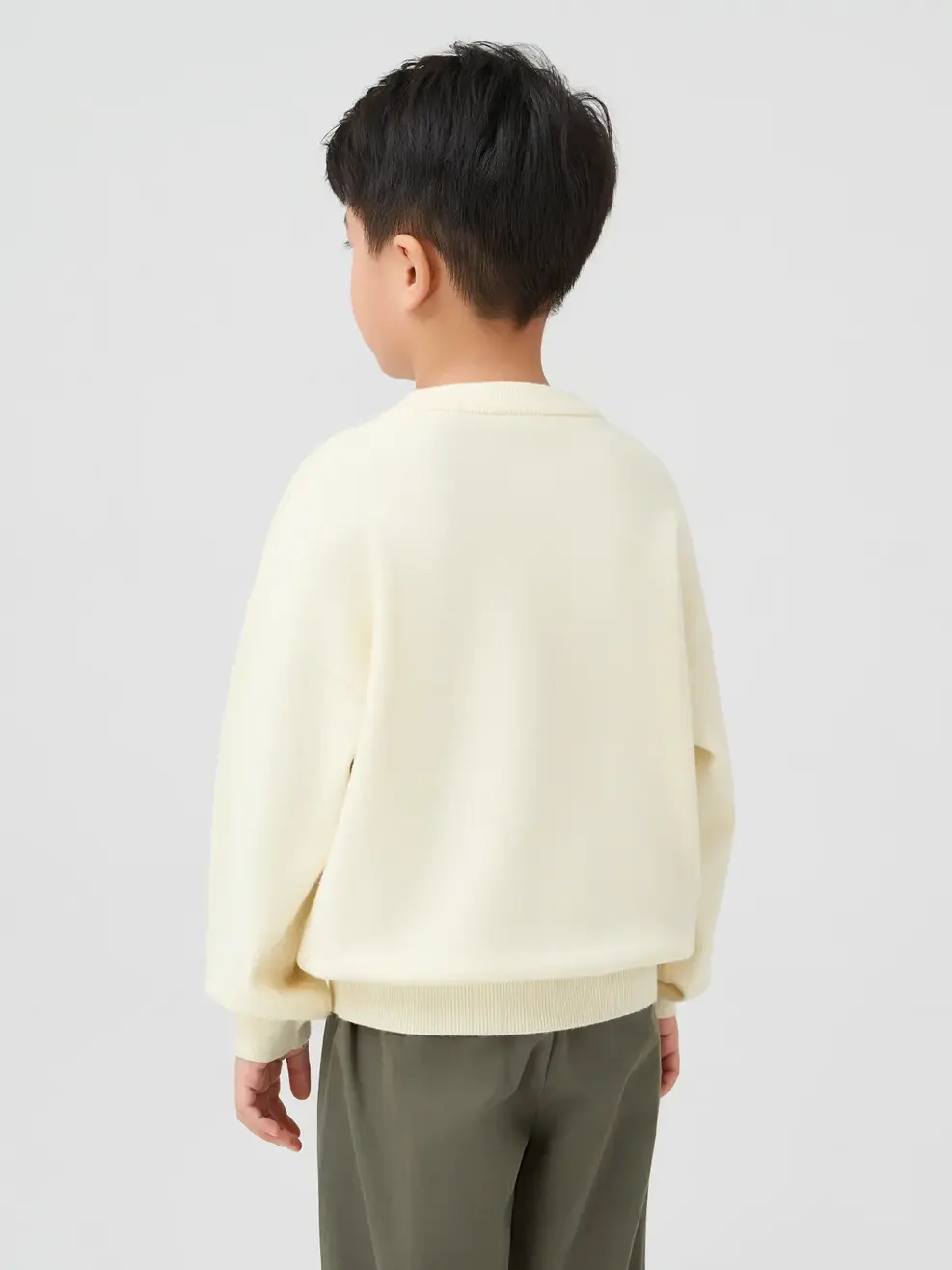 Áo Len Chú Gấu - TRẮNG 048 - 122