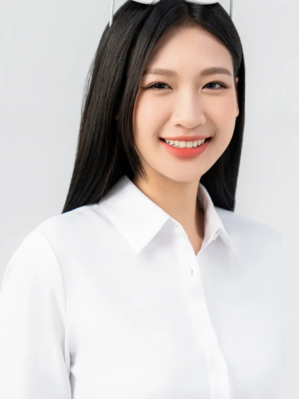 Sơ Mi Dài Tay Nữ Dáng Ôm - Trắng - S
