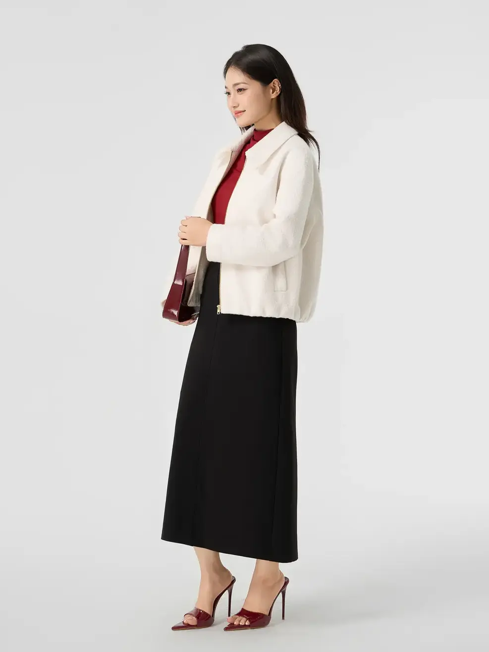 Áo Khoác Bomber Relax Fit - Be 142 - S