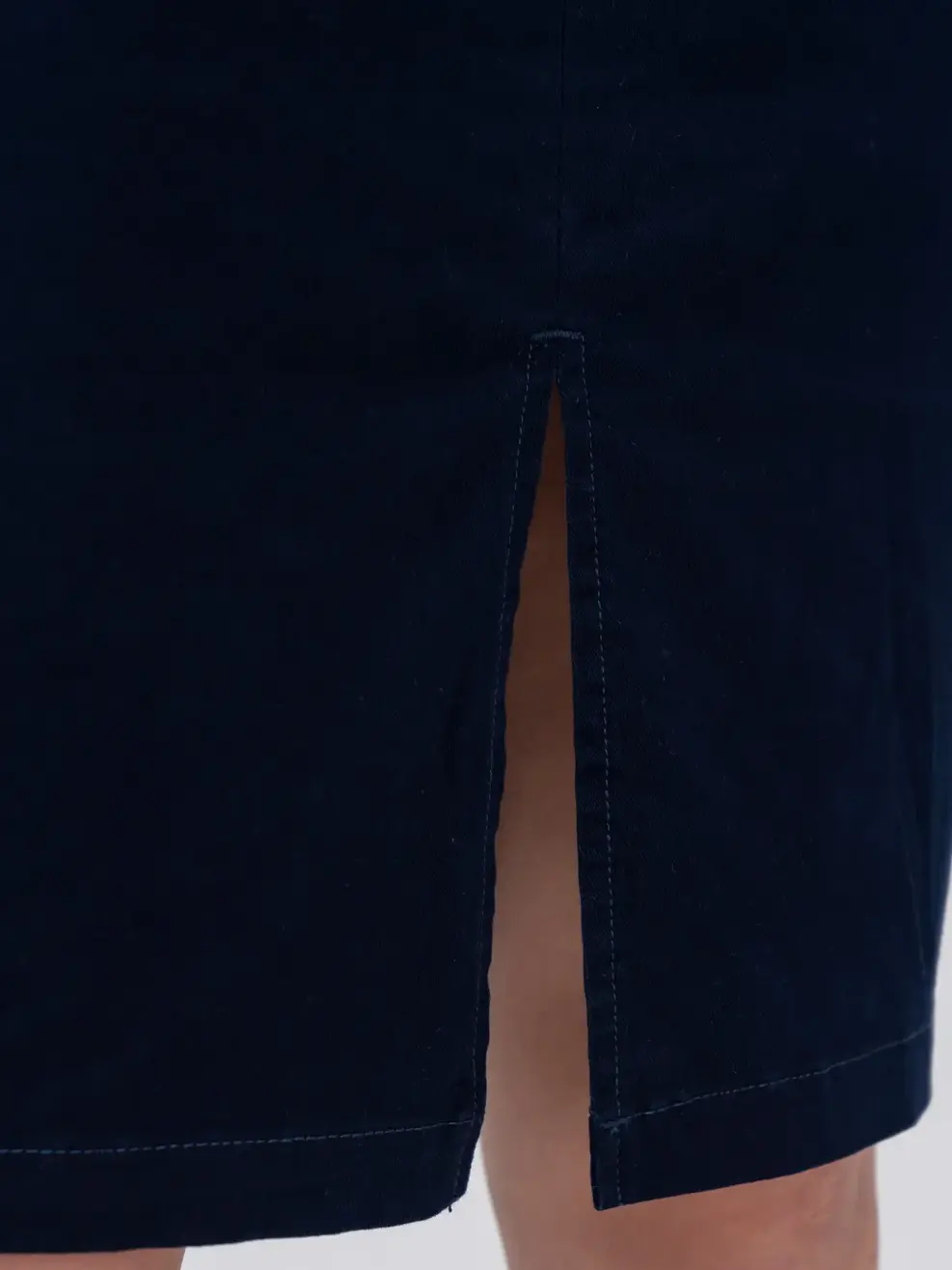 Chân ôm dài khaki xẻ - Tím than - 28