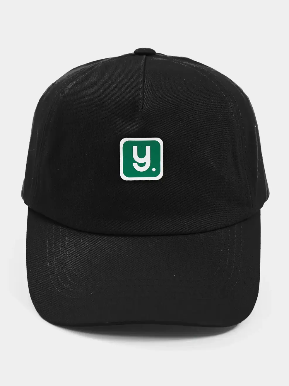 Mũ Nam In Chữ Y - Đen