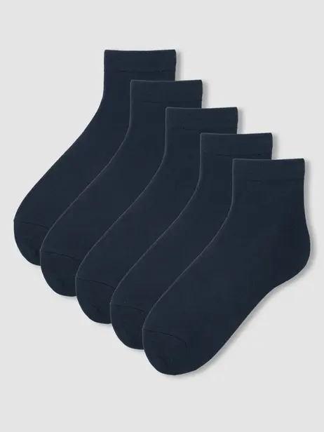 Tất Nam Cơ Bản Dệt Trơn Combo5