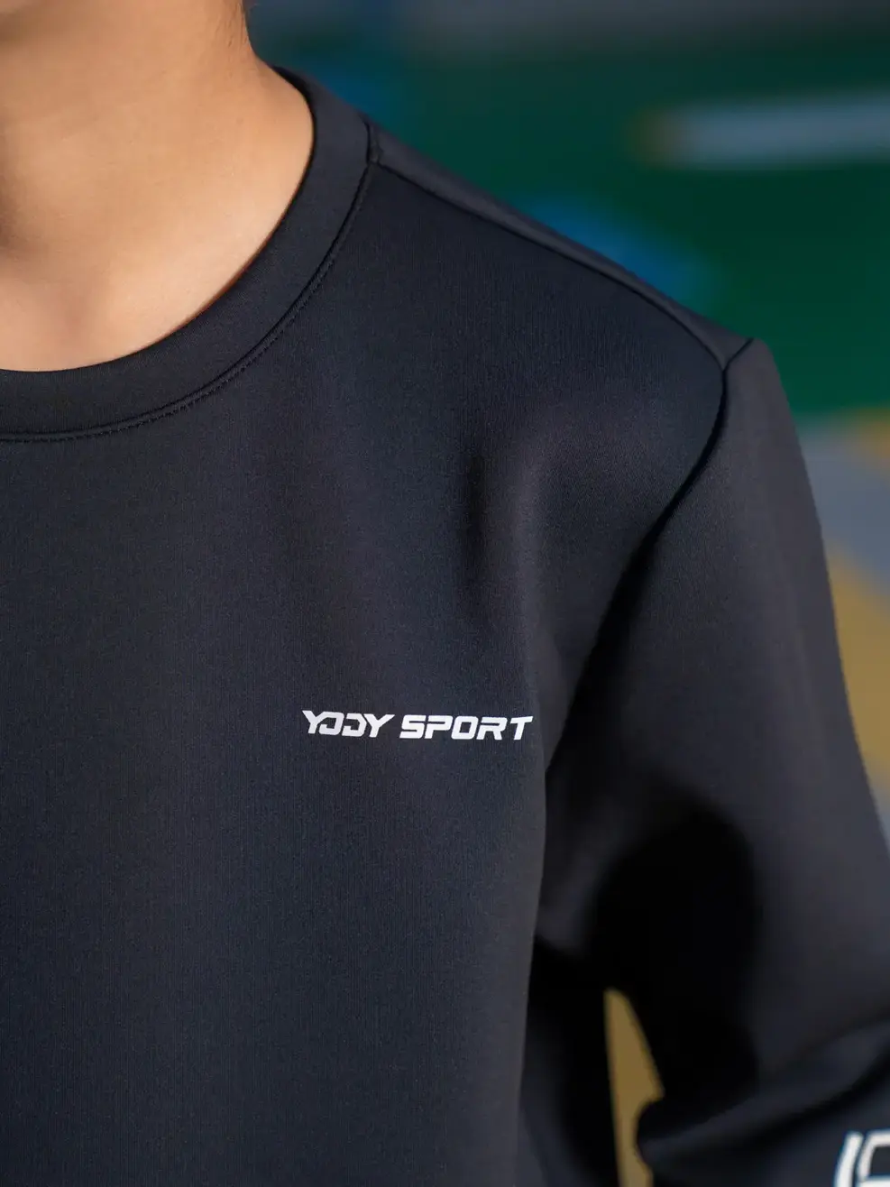 Áo Thun Thể Thao Trẻ Em Nỉ In Limitless - Đen - 8