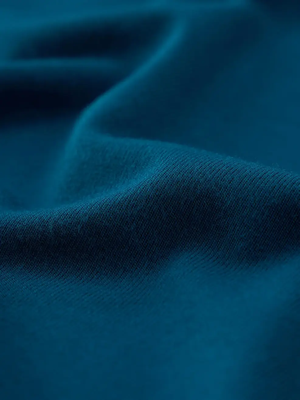 Áo Thu Đông Trẻ Em Giữ Nhiệt Cổ Tròn - Xanh cổ vịt - 10-11