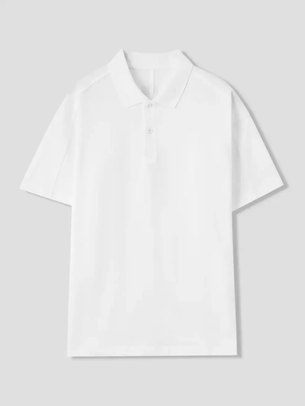 Áo Polo Kid Bổ Thân Cơ Bản - Trắng 001 - 10-11