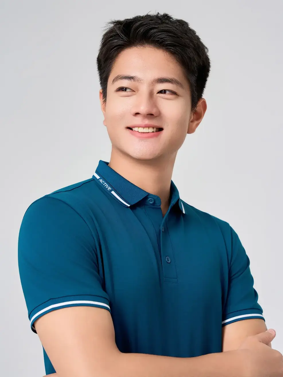 Áo Polo Ponte Roma Cool Dáng Suông - cổ vịt 043 - M