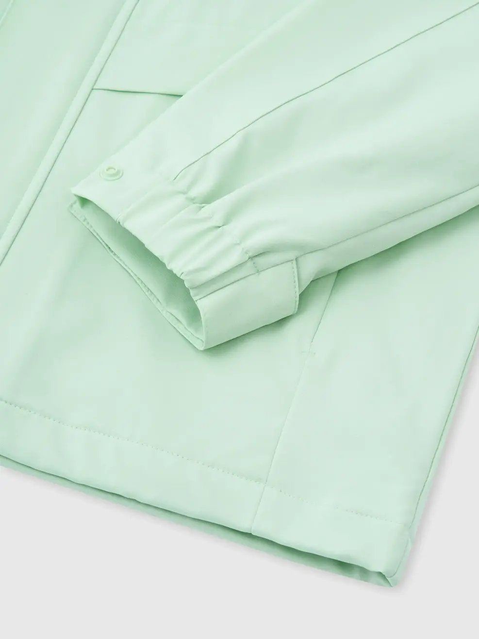 Áo Khoác Gió Nữ 4C Plus Dáng Suông - Xanh lá 015 - S