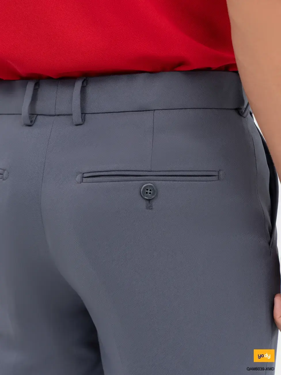 Quần Dài Âu Nam Slim Cạp Di Động (qam6039) - Chì 020 - 29