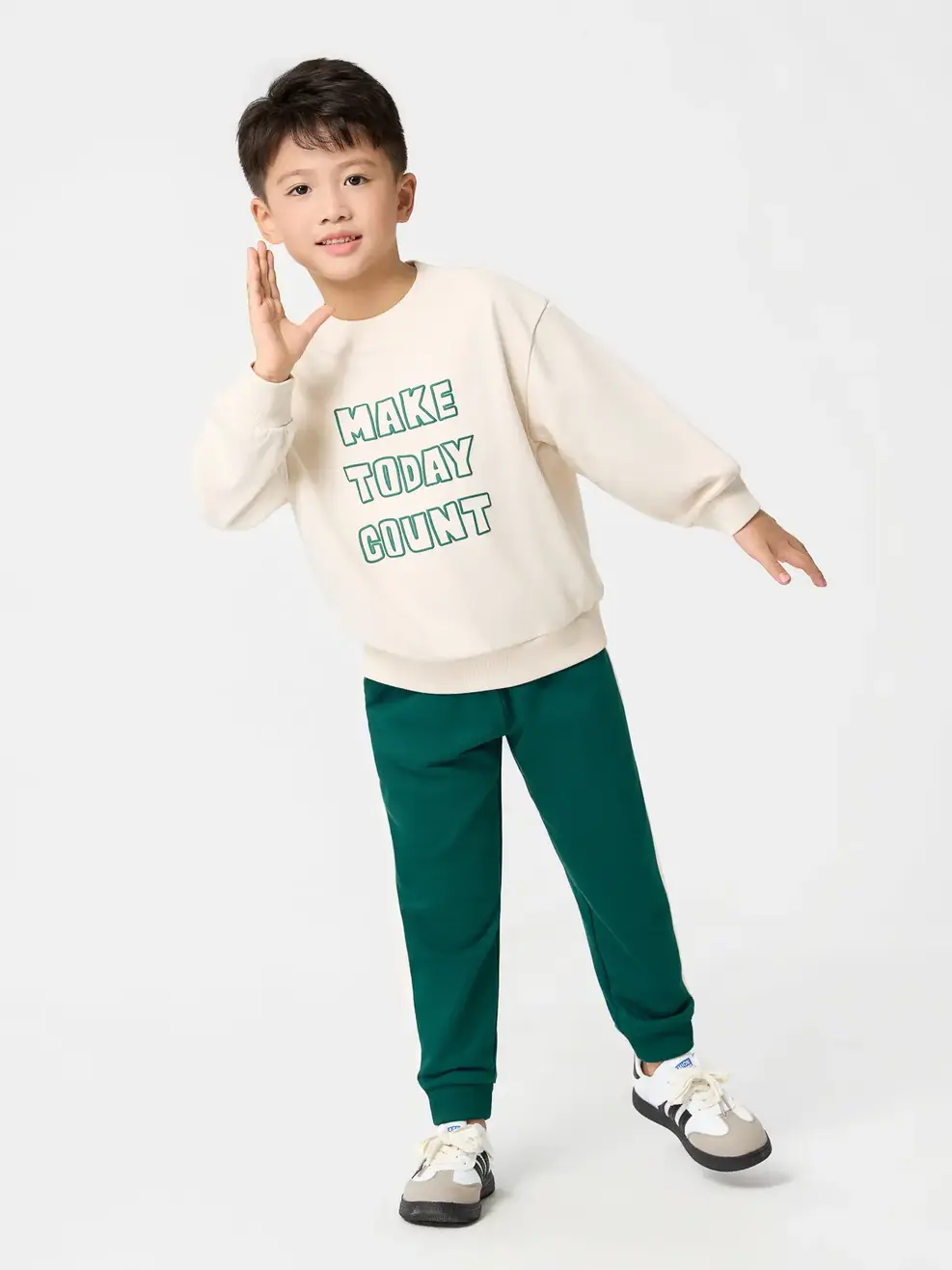 Bộ Đồ Make Today Count - Xanh Lá 094 - 104