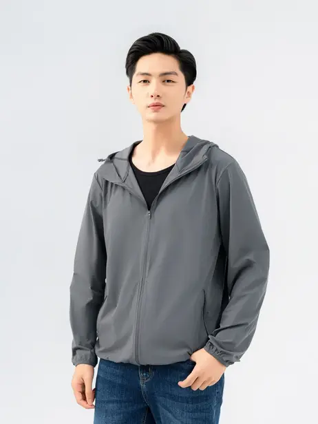Áo Khoác Gió Thể Thao Nam 1 Lớp Chống Tia UV (SKM7005 )