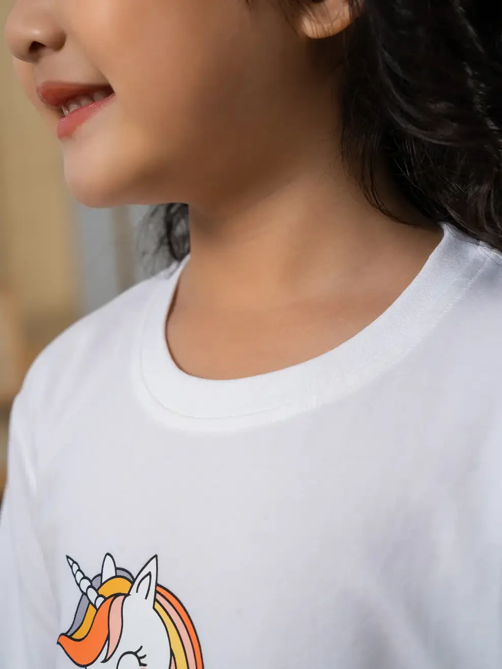 Áo thun kid in unicorn - Trắng - 2