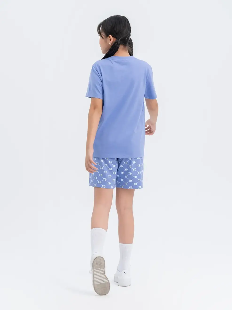 Đồ Bộ Kid Lớn In Tràn Yd - Tím nhạt - 10
