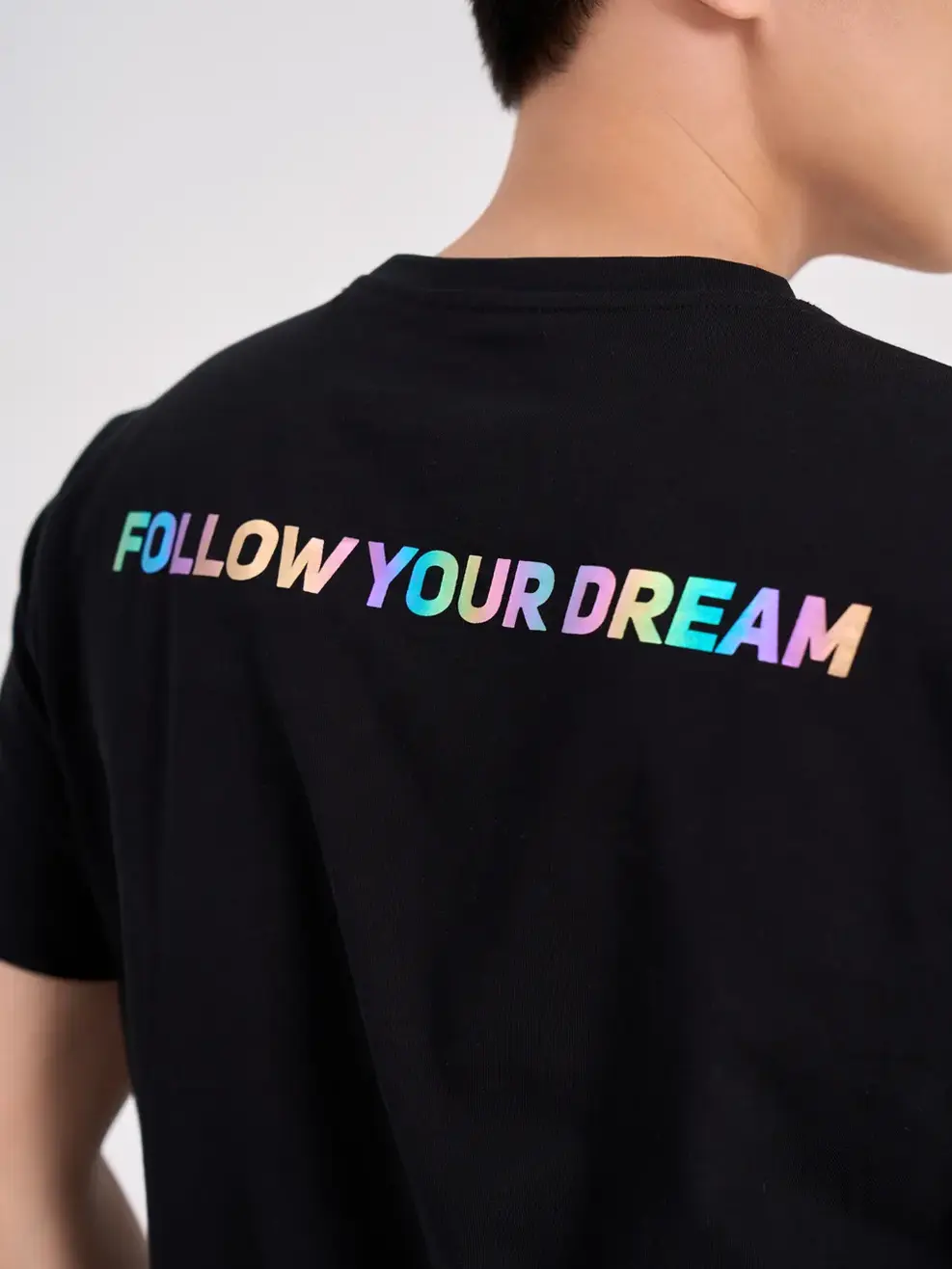 Áo thun nam in YOUR DREAM - Đen - M