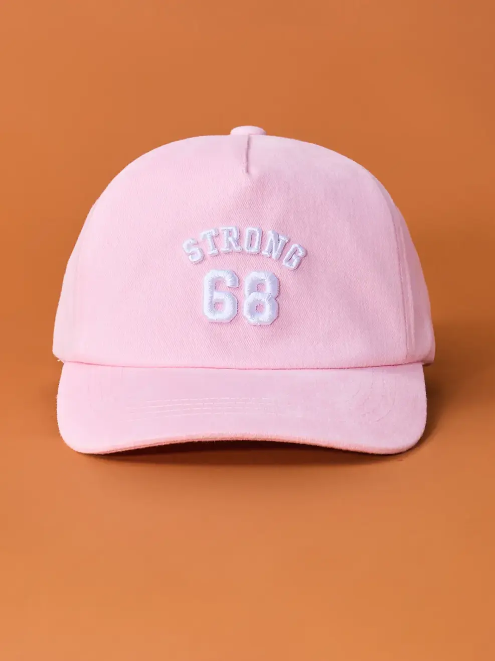 Mũ Trẻ Em Thêu Strong 68  - Hồng nhạt - 52