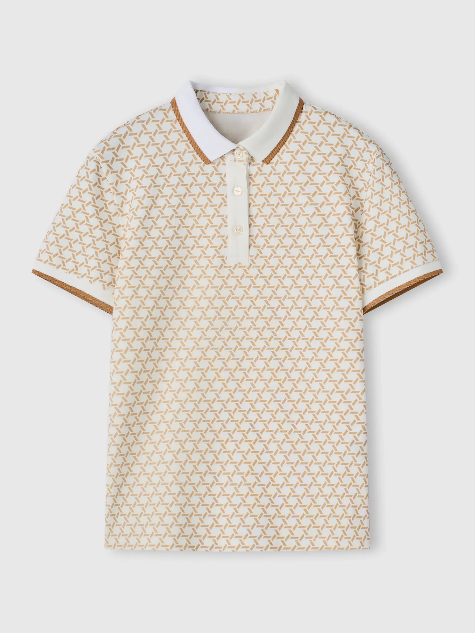 Áo Polo Nữ In Tràn