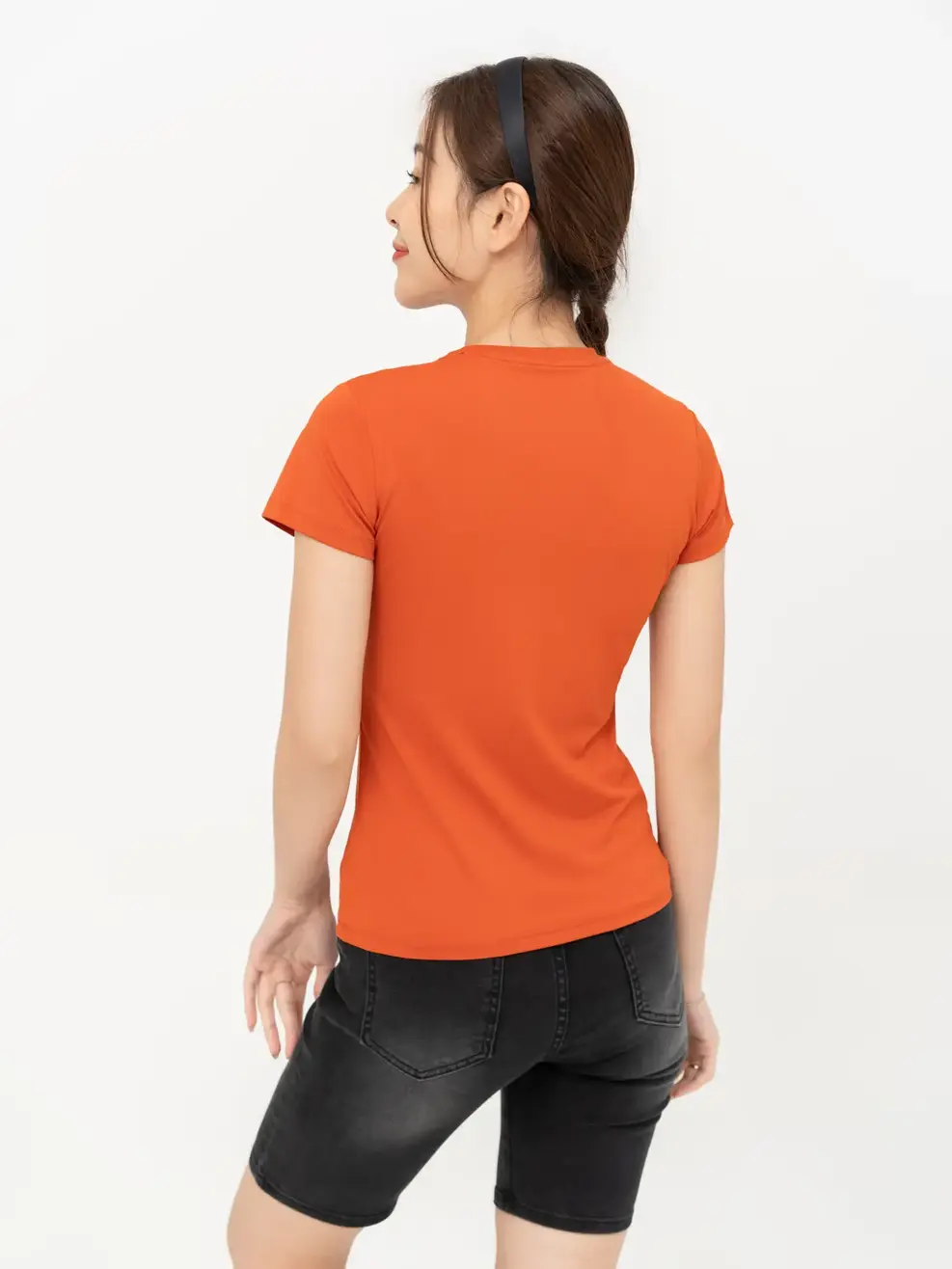 T-shirt Nữ Yody Sport - Cam đất - S