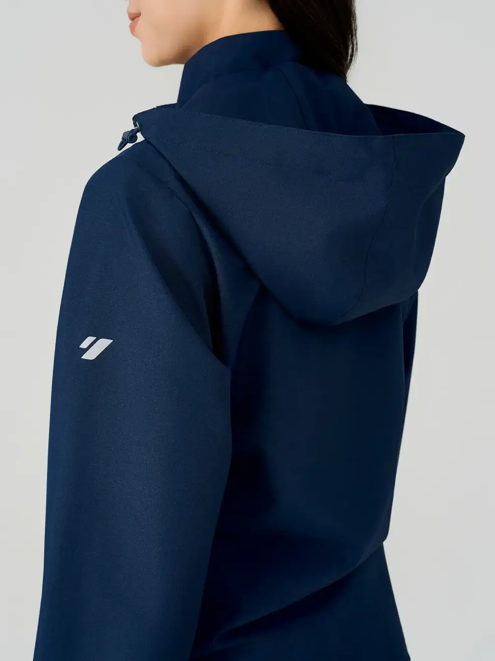 Áo Khoác Gió nữ cơ bản - Navy 001 - S
