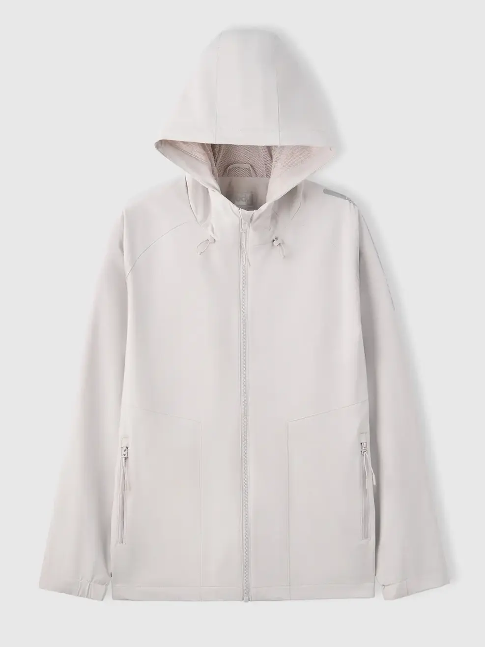 Áo Khoác Gió Co Giãn 4 Chiều - XÁM 111 - M