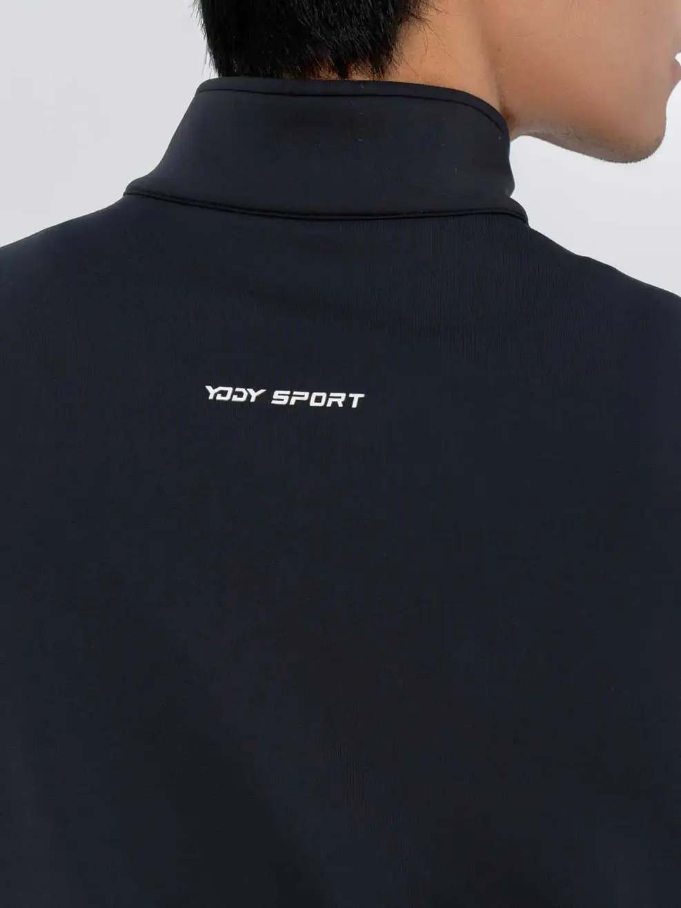 Áo khoác thể thao nam bo gấu - Đen - M